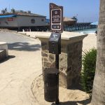 Dog Waste Station Sign Made with King ColorCore® Brown/White/Brown