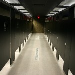 Land of the Living Voodoo Lounge Restroom Partitions Made with King Plasti-Bal® Ebony