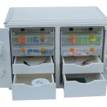 Tackle Storage Unit with Removable Cutting Board Made with King StarBoard® White/White