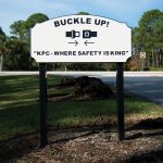 Where Safety is King Sign Made With King ColorCore®