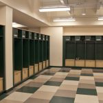 Lockers Made with King Plasti-Bal® Emerald Blade Custom Color