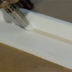 Demonstrating welding plastic