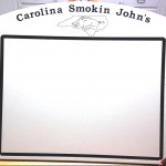 Carolina Smokin John's BBQ Cutting Board