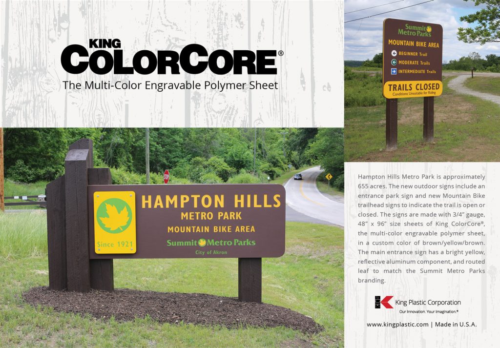 Summit Metro Parks Signs